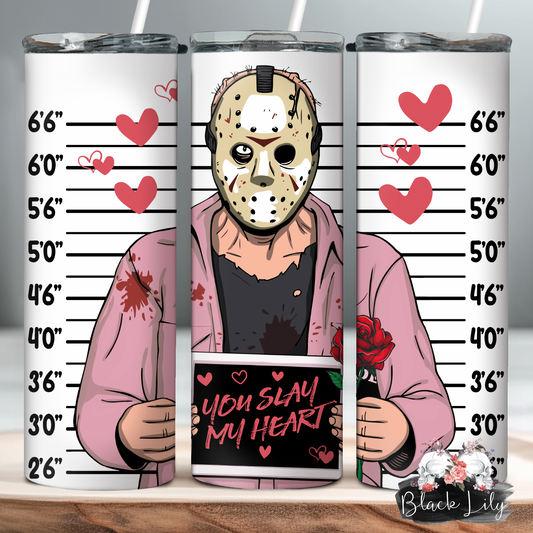 Tumbler - Valentines Horror Line - Jason