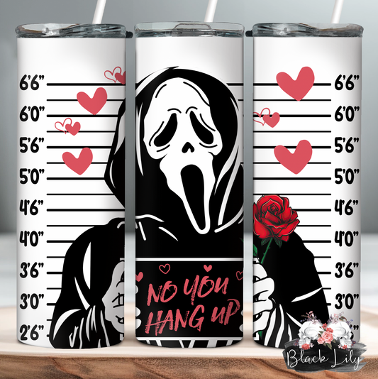 Tumbler - Valentines Horror Line - Ghostface