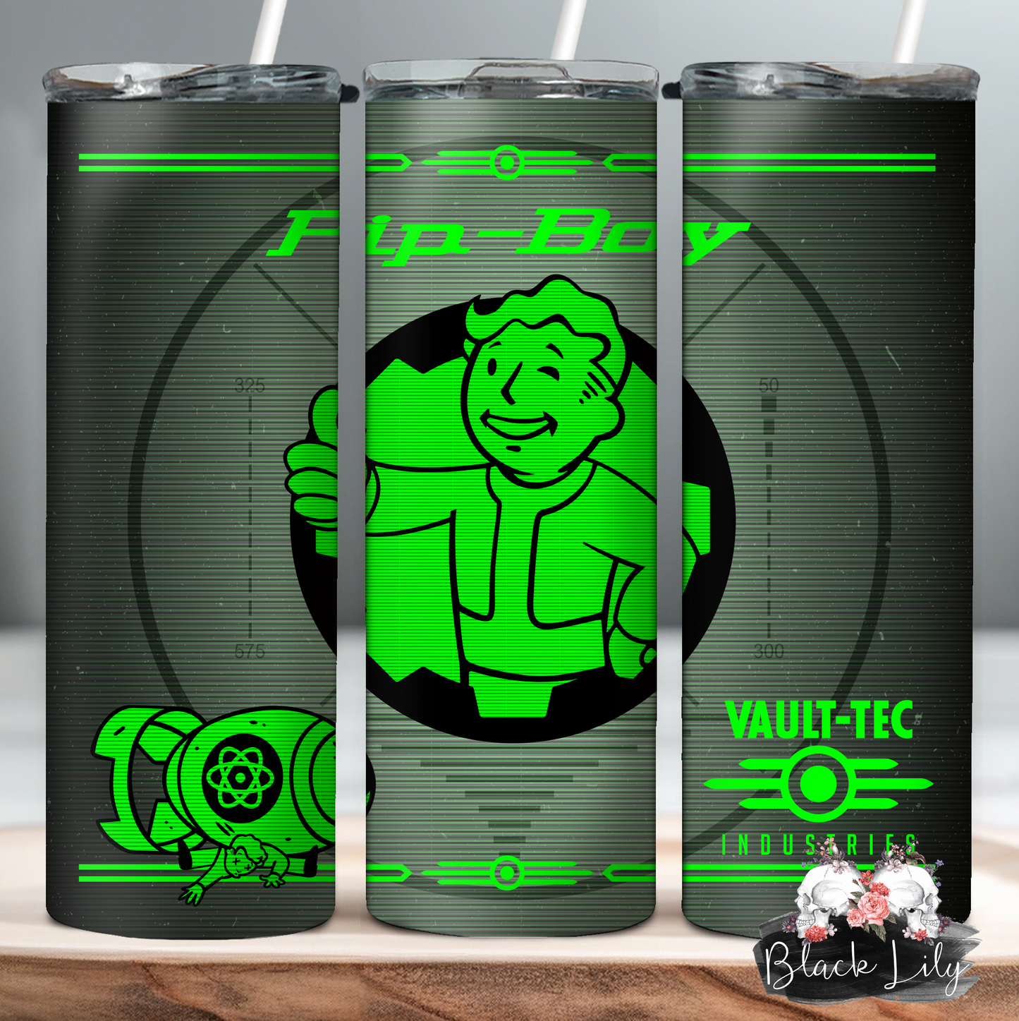 Tumbler - Pip Boy Theme