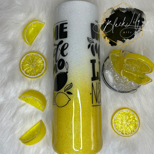 Tumbler - Homemade Lemonade with Topper