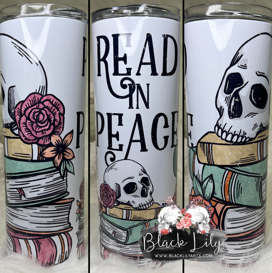 Tumbler - Read in Peace