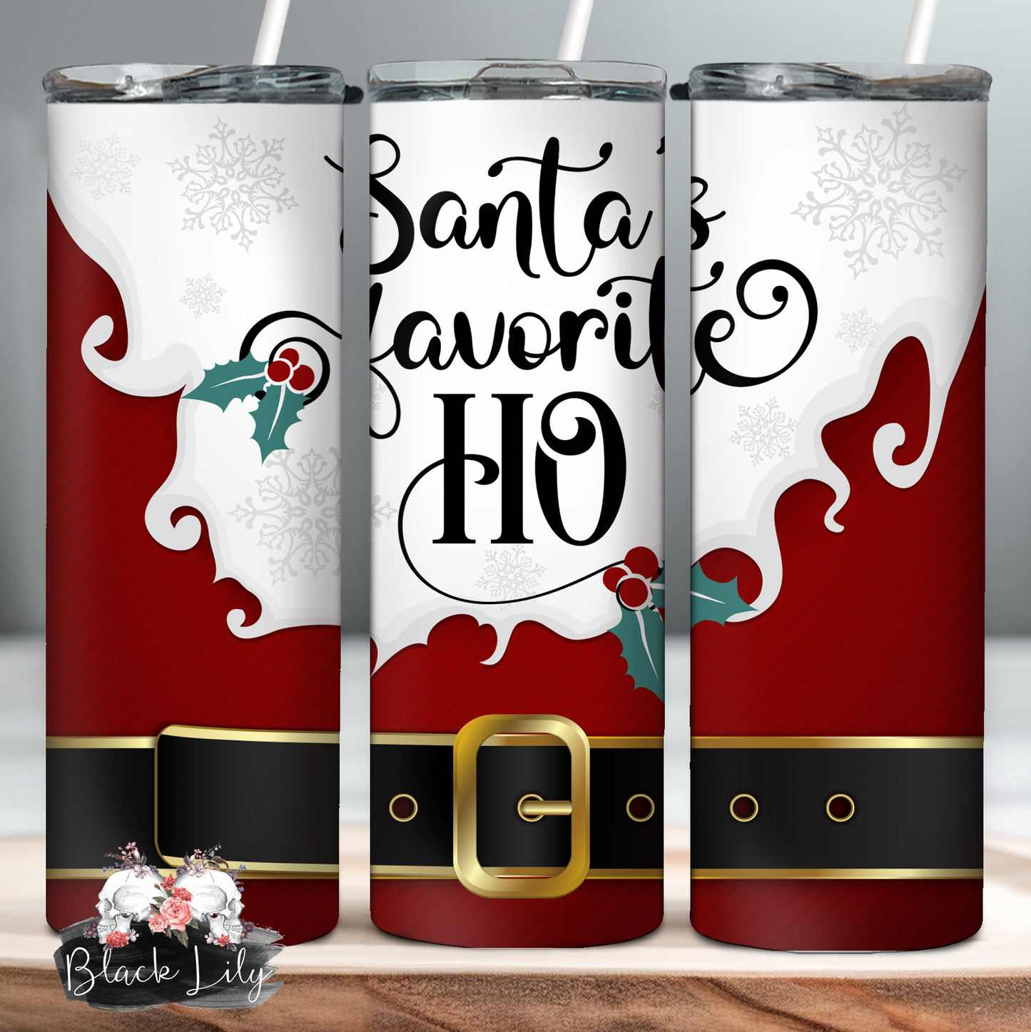 Tumbler - Santas Favorite Ho