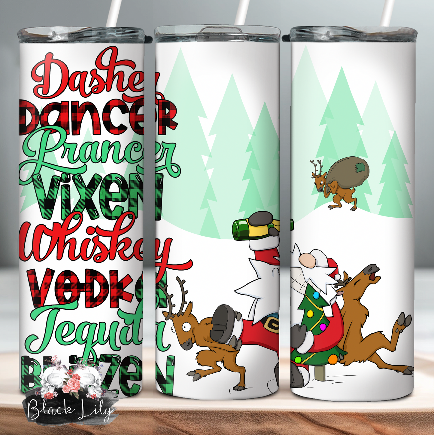 Tumbler - Dasher.. Dancer.. Vodka?