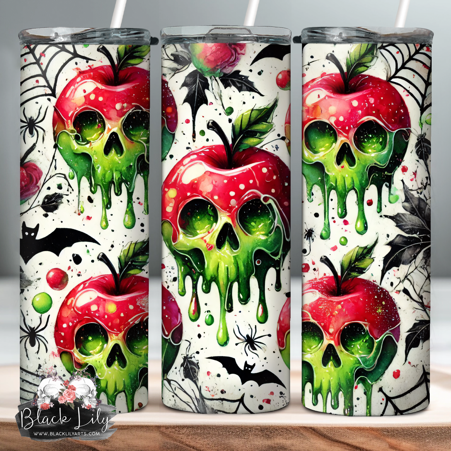 Tumbler - Dripping Poison Apples