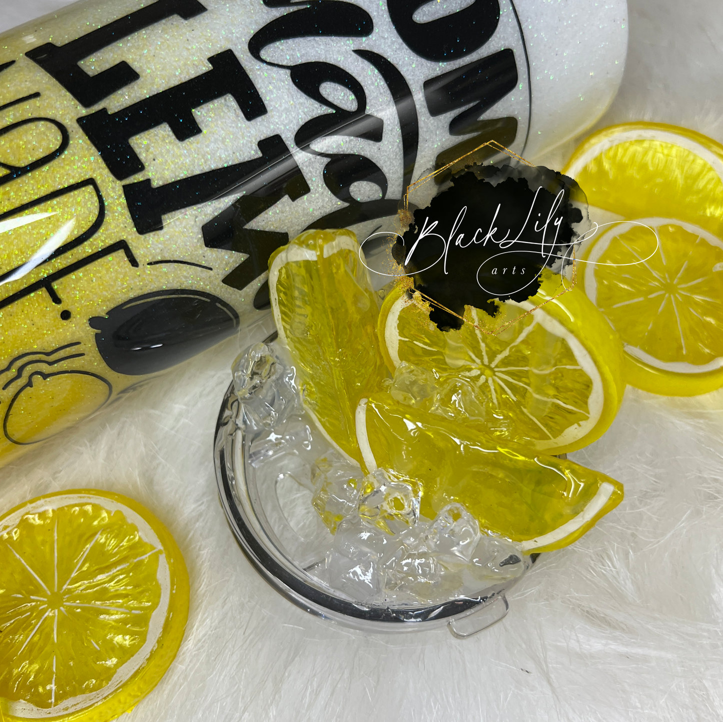 Tumbler - Homemade Lemonade with Topper