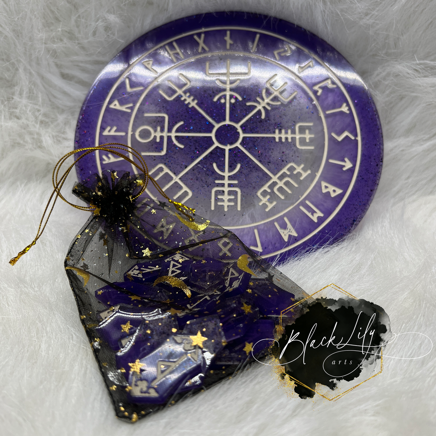 Spiritual Runes & Compass Set or Singles